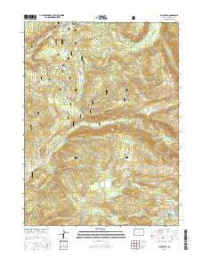 Floyd Peak Colorado Current topographic map, 1:24000 scale, 7.5 X 7.5 Minute, Year 2016