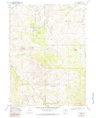 Fly Creek Colorado Historical topographic map, 1:24000 scale, 7.5 X 7.5 Minute, Year 1969