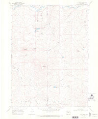 Fly Creek Colorado Historical topographic map, 1:24000 scale, 7.5 X 7.5 Minute, Year 1969
