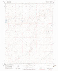 Flying A Ranch Colorado Historical topographic map, 1:24000 scale, 7.5 X 7.5 Minute, Year 1959