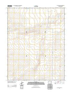 Flying A Ranch Colorado Historical topographic map, 1:24000 scale, 7.5 X 7.5 Minute, Year 2013
