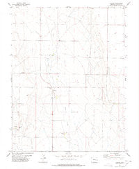 Forder Colorado Historical topographic map, 1:24000 scale, 7.5 X 7.5 Minute, Year 1978