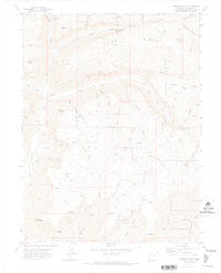 Forked Gulch Colorado Historical topographic map, 1:24000 scale, 7.5 X 7.5 Minute, Year 1971