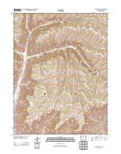Forked Gulch Colorado Historical topographic map, 1:24000 scale, 7.5 X 7.5 Minute, Year 2013