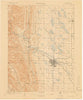 Fort Collins Colorado Historical topographic map, 1:62500 scale, 15 X 15 Minute, Year 1908