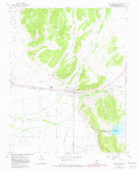 Fort Garland Colorado Historical topographic map, 1:24000 scale, 7.5 X 7.5 Minute, Year 1967