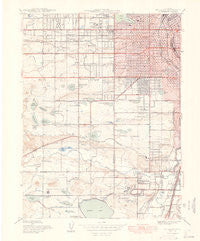 Fort Logan Colorado Historical topographic map, 1:24000 scale, 7.5 X 7.5 Minute, Year 1948
