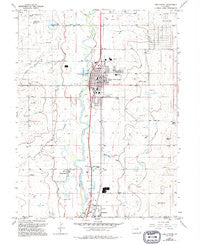 Fort Lupton Colorado Historical topographic map, 1:24000 scale, 7.5 X 7.5 Minute, Year 1949