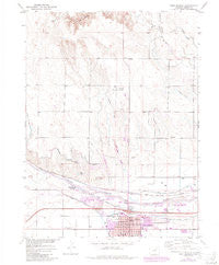 Fort Morgan Colorado Historical topographic map, 1:24000 scale, 7.5 X 7.5 Minute, Year 1971