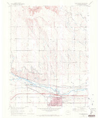 Fort Morgan Colorado Historical topographic map, 1:24000 scale, 7.5 X 7.5 Minute, Year 1951
