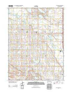 Fort Collins Colorado Historical topographic map, 1:24000 scale, 7.5 X 7.5 Minute, Year 2013