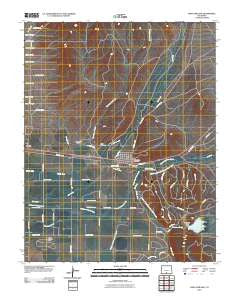 Fort Garland Colorado Historical topographic map, 1:24000 scale, 7.5 X 7.5 Minute, Year 2010