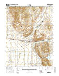 Fort Garland Colorado Current topographic map, 1:24000 scale, 7.5 X 7.5 Minute, Year 2016
