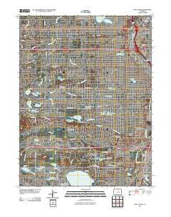 Fort Logan Colorado Historical topographic map, 1:24000 scale, 7.5 X 7.5 Minute, Year 2011