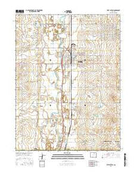 Fort Lupton Colorado Current topographic map, 1:24000 scale, 7.5 X 7.5 Minute, Year 2016