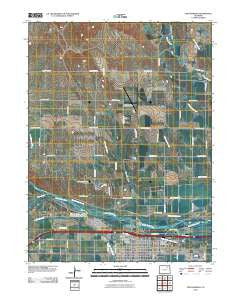 Fort Morgan Colorado Historical topographic map, 1:24000 scale, 7.5 X 7.5 Minute, Year 2010