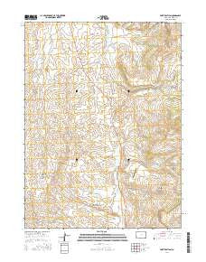 Fortification Colorado Current topographic map, 1:24000 scale, 7.5 X 7.5 Minute, Year 2016