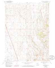 Fortification NE Colorado Historical topographic map, 1:24000 scale, 7.5 X 7.5 Minute, Year 1969