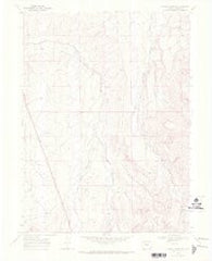 Fortification NE Colorado Historical topographic map, 1:24000 scale, 7.5 X 7.5 Minute, Year 1969