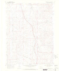 Fortification Colorado Historical topographic map, 1:24000 scale, 7.5 X 7.5 Minute, Year 1969