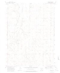 Fosston Colorado Historical topographic map, 1:24000 scale, 7.5 X 7.5 Minute, Year 1972