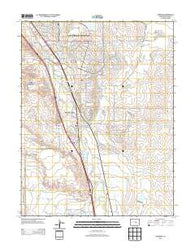 Fountain Colorado Historical topographic map, 1:24000 scale, 7.5 X 7.5 Minute, Year 2013
