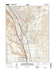 Fountain Colorado Current topographic map, 1:24000 scale, 7.5 X 7.5 Minute, Year 2016