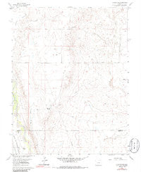 Fountain SE Colorado Historical topographic map, 1:24000 scale, 7.5 X 7.5 Minute, Year 1961