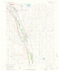Fountain Colorado Historical topographic map, 1:24000 scale, 7.5 X 7.5 Minute, Year 1961