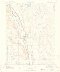Fountain Colorado Historical topographic map, 1:24000 scale, 7.5 X 7.5 Minute, Year 1950