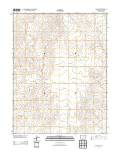 Fountain NE Colorado Historical topographic map, 1:24000 scale, 7.5 X 7.5 Minute, Year 2013