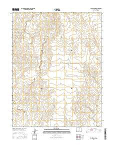 Fountain NE Colorado Current topographic map, 1:24000 scale, 7.5 X 7.5 Minute, Year 2016