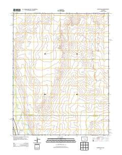 Fountain SE Colorado Historical topographic map, 1:24000 scale, 7.5 X 7.5 Minute, Year 2013