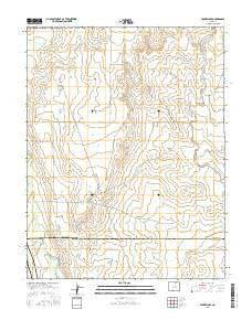 Fountain SE Colorado Current topographic map, 1:24000 scale, 7.5 X 7.5 Minute, Year 2016