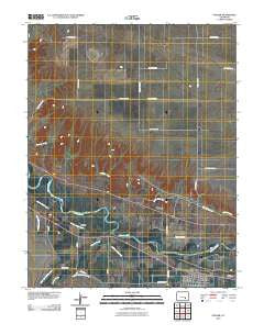 Fowler Colorado Historical topographic map, 1:24000 scale, 7.5 X 7.5 Minute, Year 2010