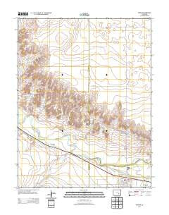 Fowler Colorado Historical topographic map, 1:24000 scale, 7.5 X 7.5 Minute, Year 2013