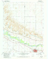 Fowler Colorado Historical topographic map, 1:24000 scale, 7.5 X 7.5 Minute, Year 1960