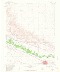 Fowler Colorado Historical topographic map, 1:24000 scale, 7.5 X 7.5 Minute, Year 1960