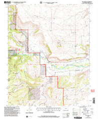 Fox Creek Colorado Historical topographic map, 1:24000 scale, 7.5 X 7.5 Minute, Year 2001