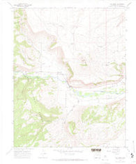Fox Creek Colorado Historical topographic map, 1:24000 scale, 7.5 X 7.5 Minute, Year 1967