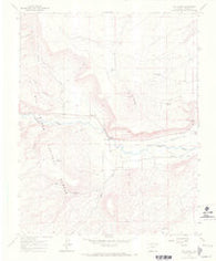 Fox Creek Colorado Historical topographic map, 1:24000 scale, 7.5 X 7.5 Minute, Year 1967