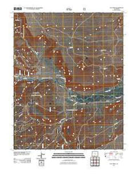 Fox Creek Colorado Historical topographic map, 1:24000 scale, 7.5 X 7.5 Minute, Year 2011