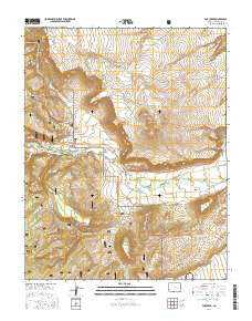 Fox Creek Colorado Current topographic map, 1:24000 scale, 7.5 X 7.5 Minute, Year 2016