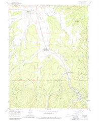 Fraser Colorado Historical topographic map, 1:24000 scale, 7.5 X 7.5 Minute, Year 1957
