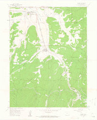 Fraser Colorado Historical topographic map, 1:24000 scale, 7.5 X 7.5 Minute, Year 1957