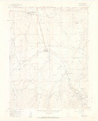 Fraser Colorado Historical topographic map, 1:24000 scale, 7.5 X 7.5 Minute, Year 1957