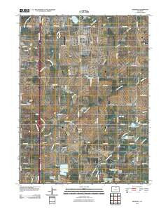 Frederick Colorado Historical topographic map, 1:24000 scale, 7.5 X 7.5 Minute, Year 2010