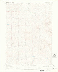 Freeman Reservoir Colorado Historical topographic map, 1:24000 scale, 7.5 X 7.5 Minute, Year 1969