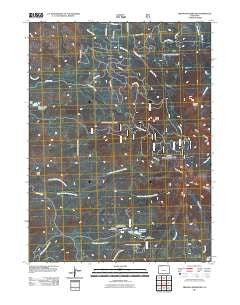 Freeman Reservoir Colorado Historical topographic map, 1:24000 scale, 7.5 X 7.5 Minute, Year 2011