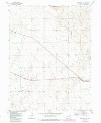 Fremont Butte Colorado Historical topographic map, 1:24000 scale, 7.5 X 7.5 Minute, Year 1973